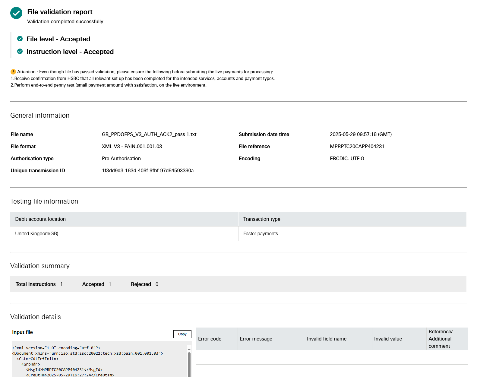 File Validator - Step 8